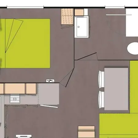 Kamp alanı 4 Etoiles - Piscine - Efceih *