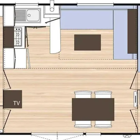 4 Etoiles - Piscine - Efceih Kamp alanı *