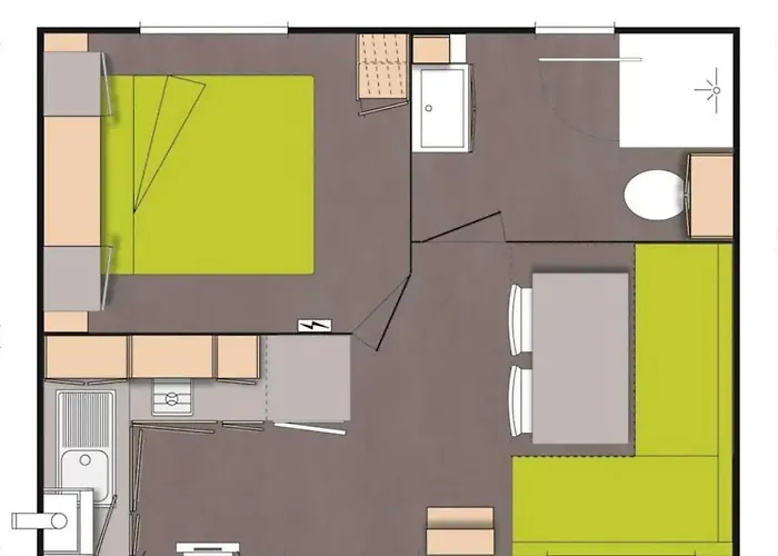 营地 4 Etoiles - Piscine - Efceih *